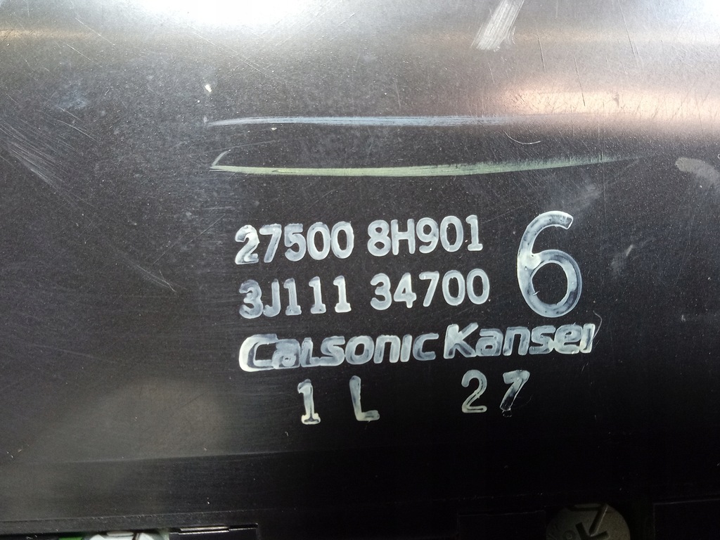 фото №6, Nissan x-trail t30 переключатель кондиционера