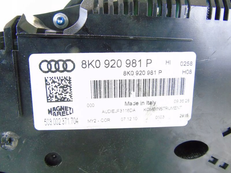 фото №5, Audi s4 b8 счетчик приборы 3.0 tfsi 8k0920981p