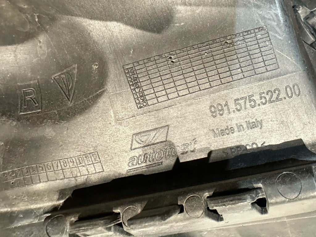 фото №7, Porsche 991 канал повітря захист rh 99157532201 99157552200
