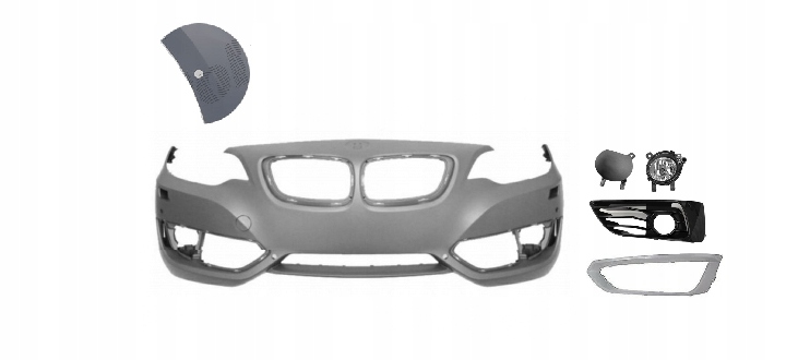 фото №1, Bmw 2 f22 f23 f87 2014+ бампер передний перед