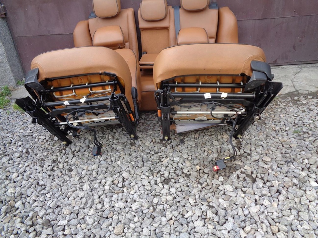 фото №10, Сидіння сидіння лівий правий заднє сидіння задня комплект fiat croma 2 ii 05- шкіра europa