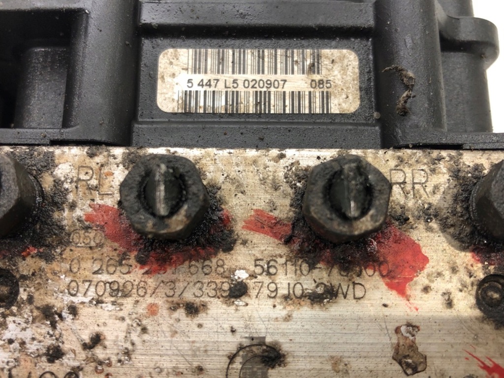 фото №6, Насос abs fiat sedici 0265800493 1.9 120km 06-14