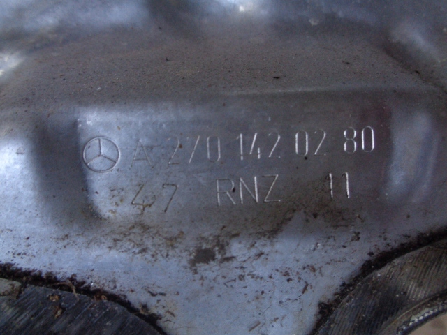 фото №7, Захист теплова турбіни каталізатора w176 w246 1.6 cgi a2701420920