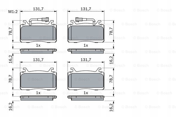 фото №3, Bosch гальмівні диски гальмівні колодки перед alfa romeo giulia, stelvio 330mm