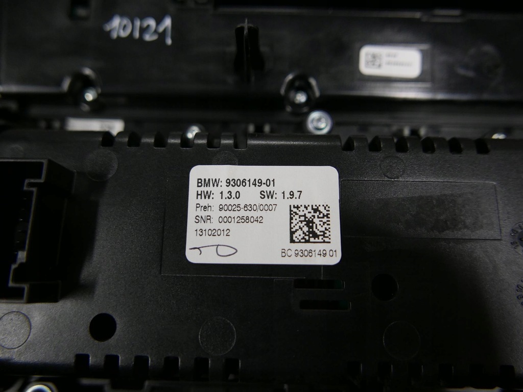 фото №9, Bmw f10 f11 панель радио кондиционера 9306149