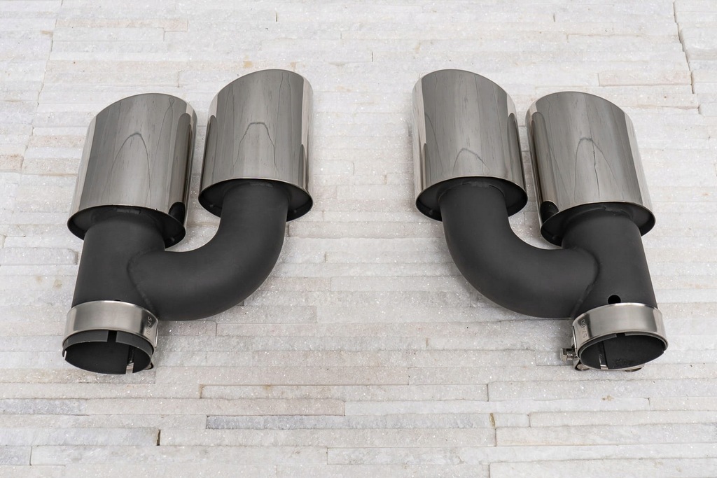 фото №12, Audi a4 b9 2015+ наконечник вихлоп stylizacja na s4 комплект 2 szt