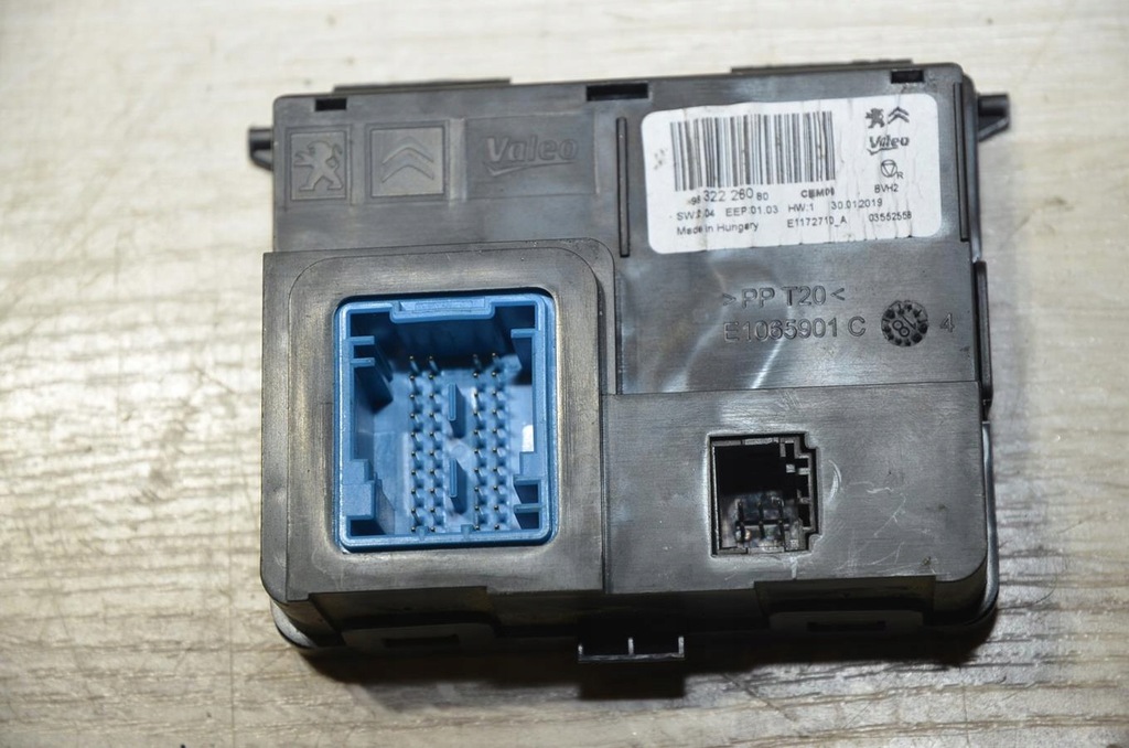 фото №1, Модуль кондиционера peugeot partner iv rifter 19r