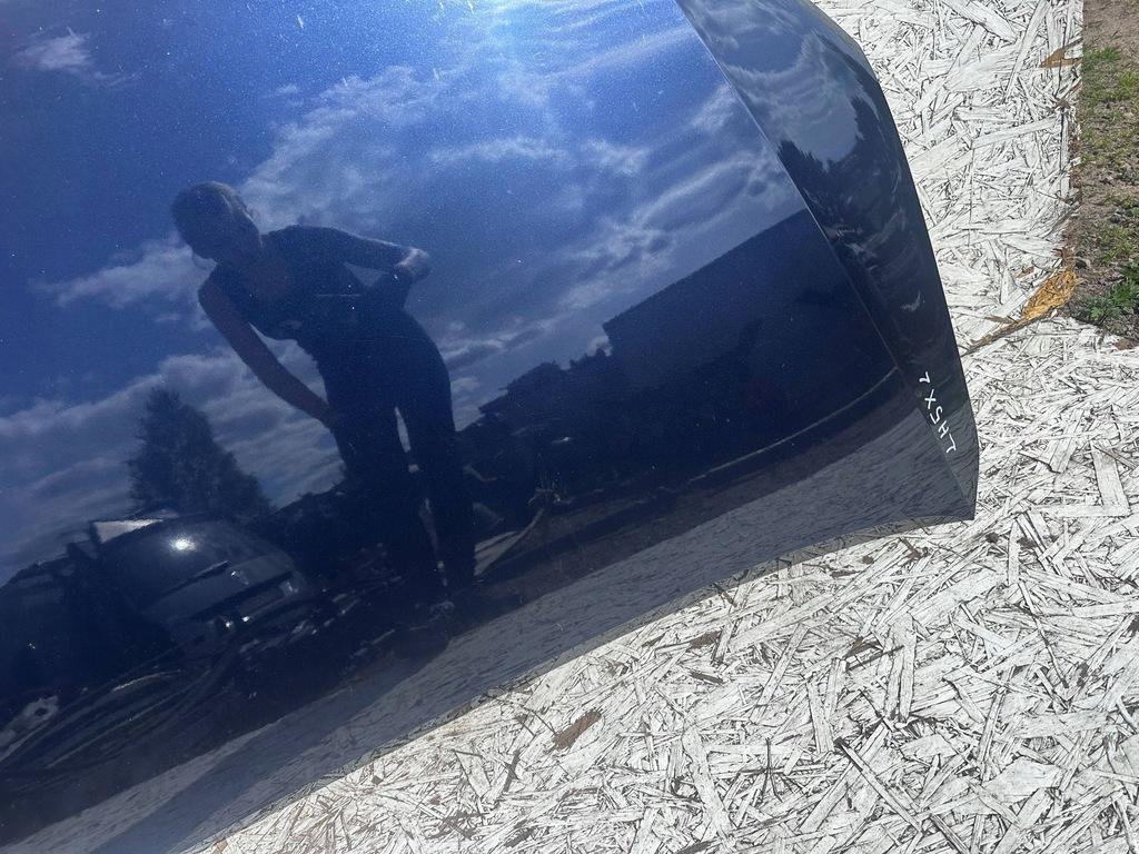 фото №5, Alhambra 7n5 ii lift капот перед передняя granatowa lh5x