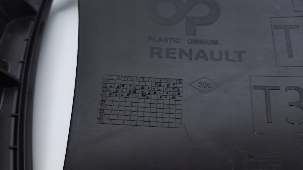 фото №8, Renault megane v e tech решётка впуск бампера защита левый перед kr132