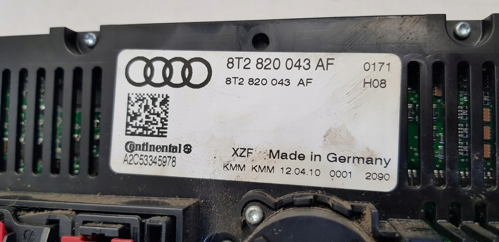 фото №11, Решітка обдув задня audi a5 8t sportback