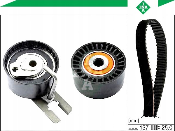 фото №2, Комплект - набор ремень распределительного вала [ina]