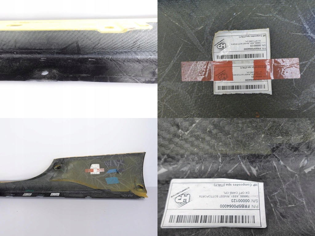 фото №11, Ferrari sf90 stradale 20- поріг карбон правий