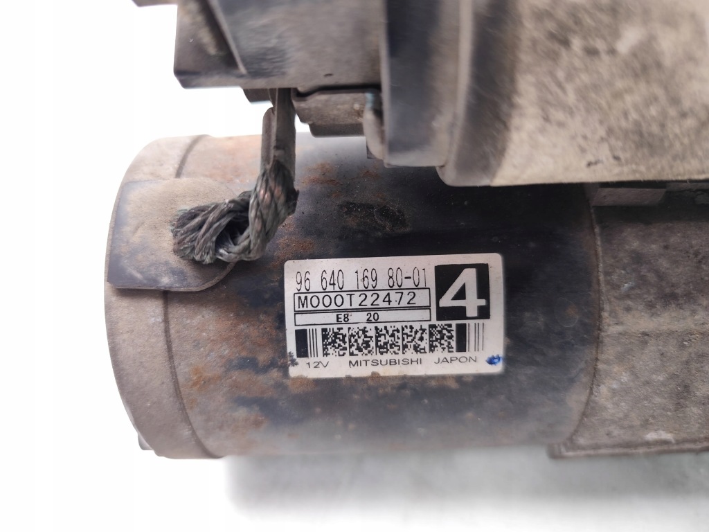 Peugeot 207 стартер 1.6 hdi дизель 66kw 90 hp 9664016980 m000t22472 с Разборки