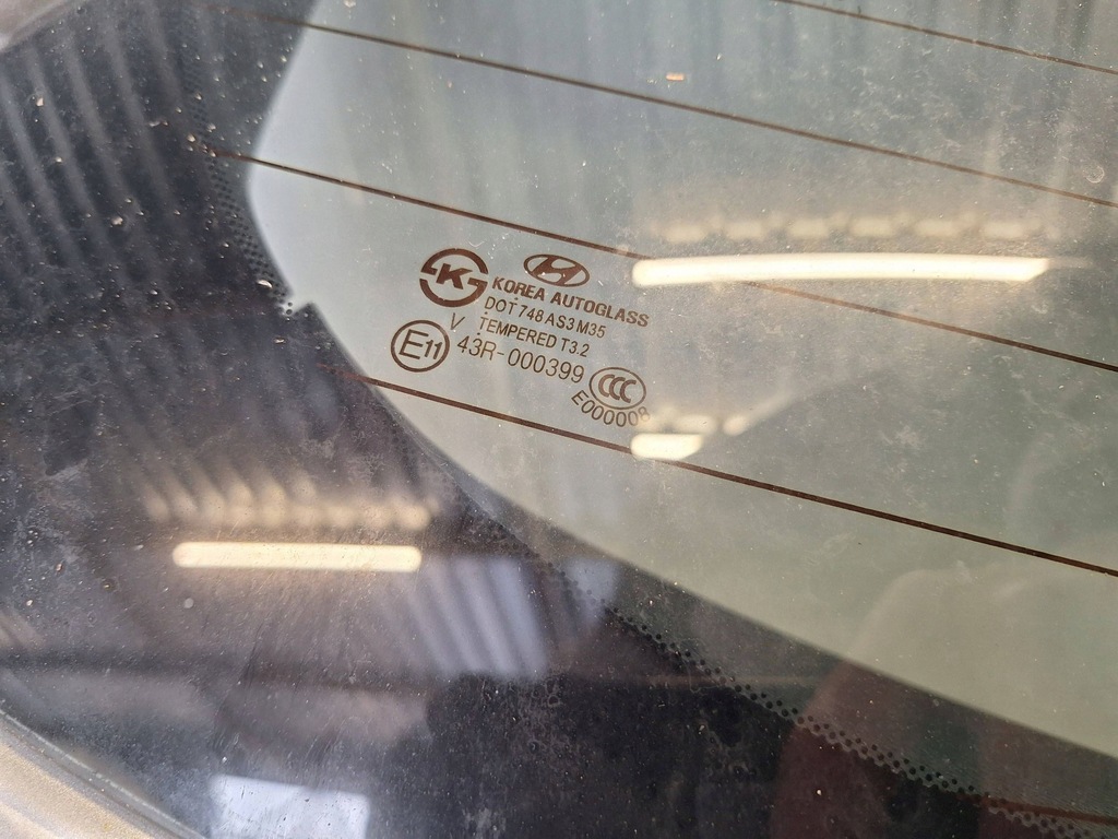 фото №6, Hyundai santa fe iii 12-15 крышка багажника задняя n3s