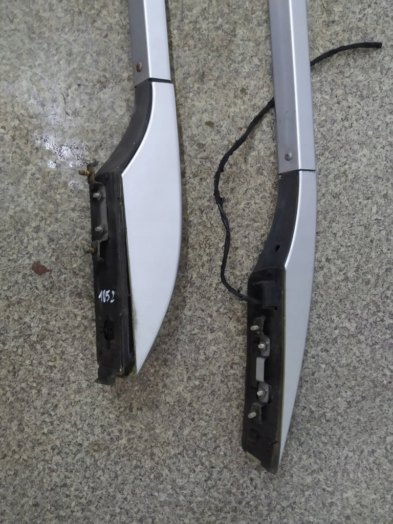 фото №4, Рейлинги кровельные комплект mitsubishi outlander ii 2005-2013