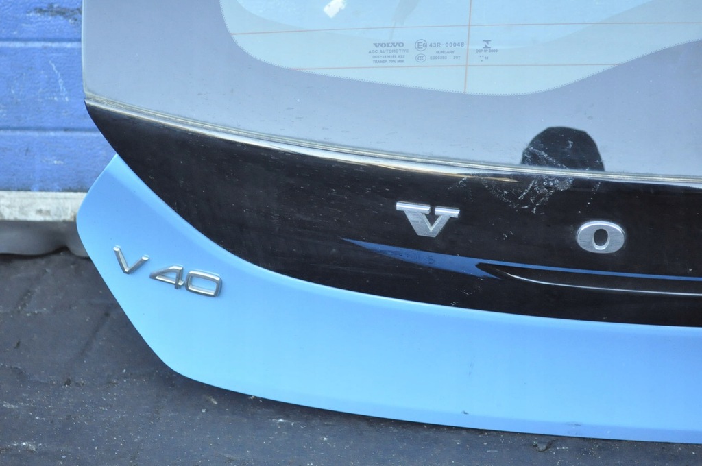 фото №5, Volvo v40 ii крышка багажника багажника задняя задняя комплектная