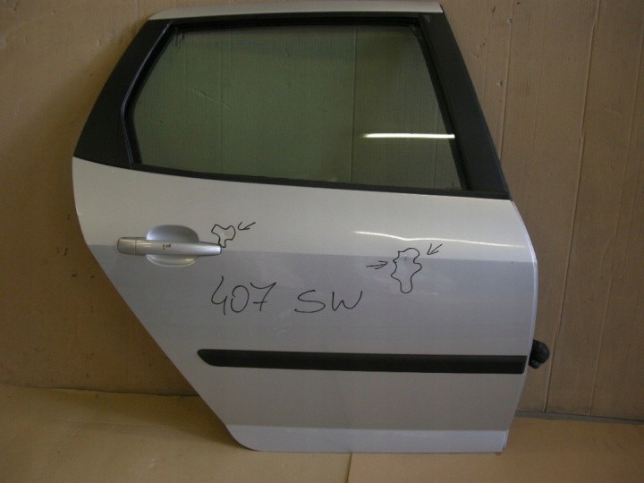 фото №1, Peugeot 407 sw combi дверь правое задняя