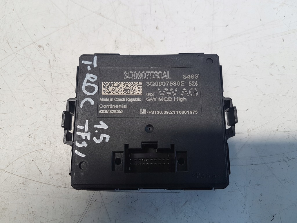 фото №1, Vw t-roc модуль блок керування шлюз шлюз