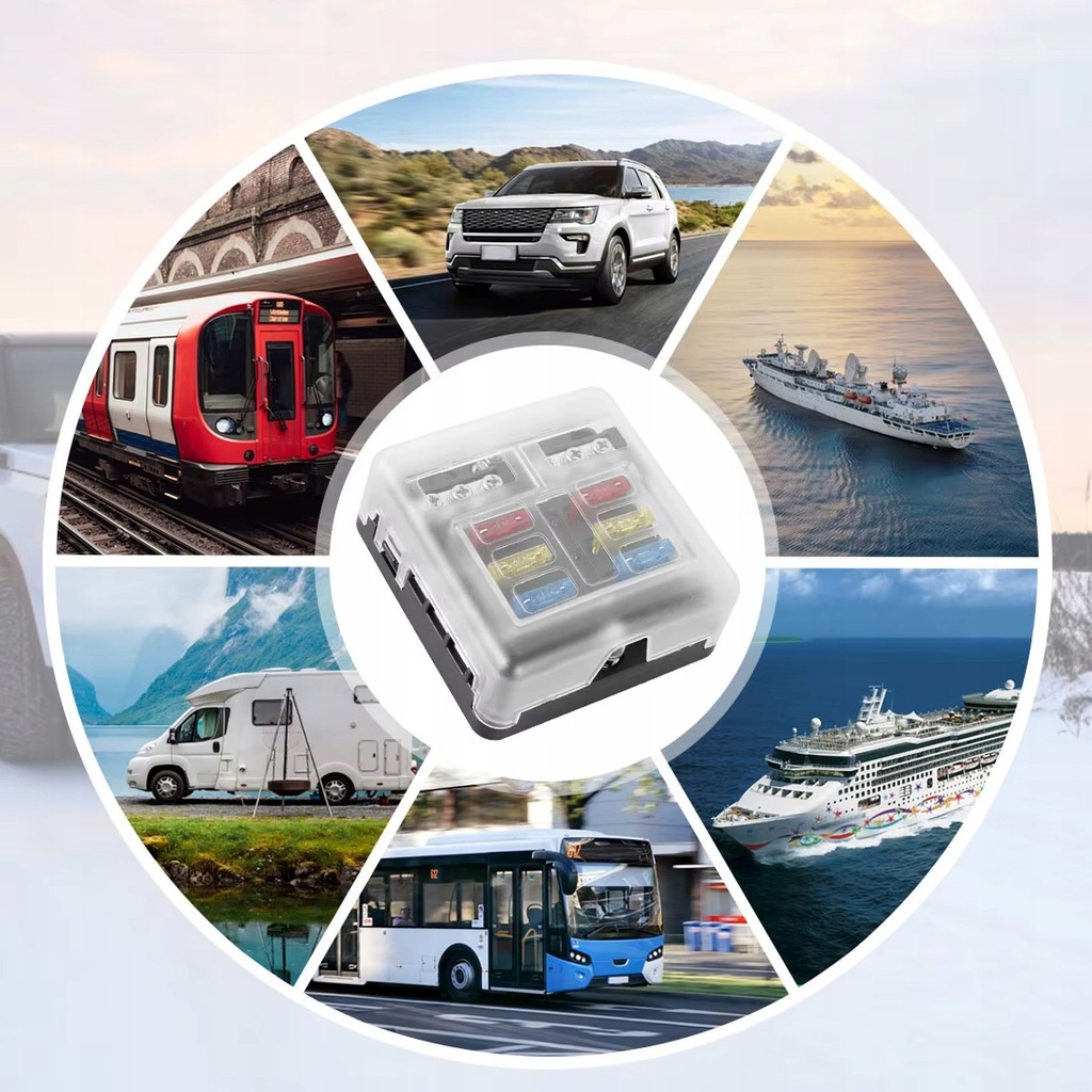 фото №16, Коробка корпус do електропроводка запобіжників половина роз'єм 6 запобіжник