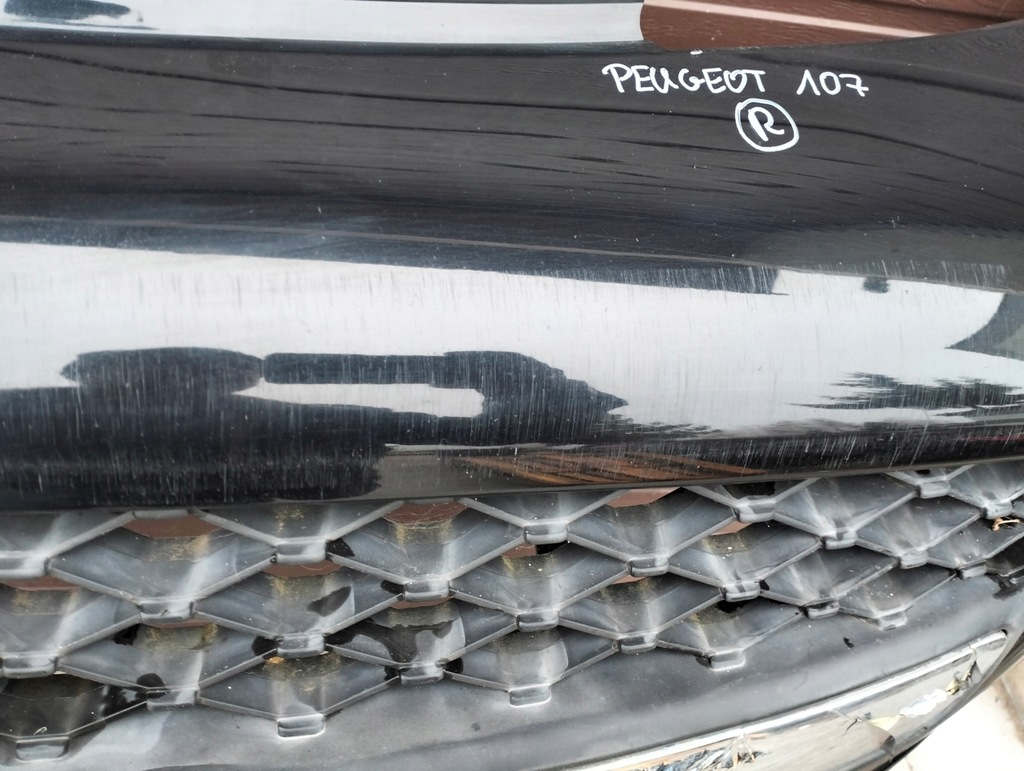 фото №7, Бампер перед peugeot 107 lift хром цвет exz 2008-2012