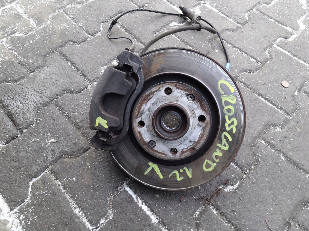 фото №1, Opel crossland x 2021 lift 1,2 vti поворотний кулак передня ліва оригінал