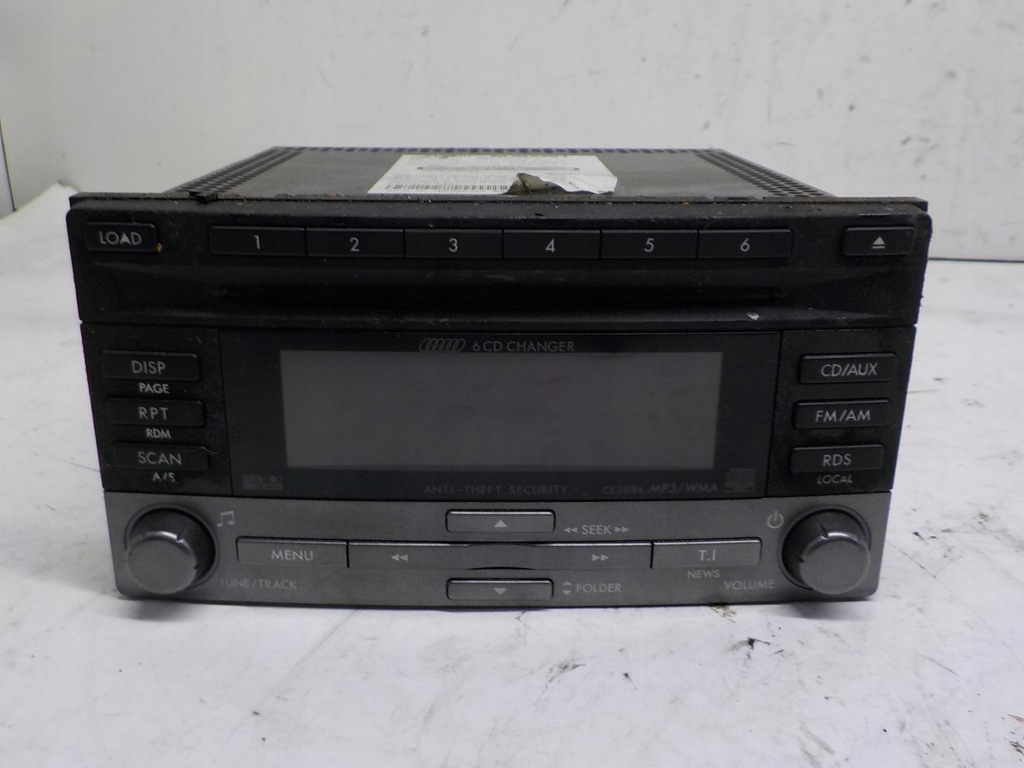 фото №1, Subaru impreza iii gh радио заводской 86201fg340