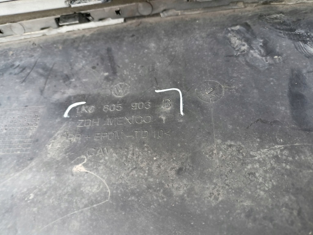 фото №13, Vw golf 5 1k9 kombi jetta бампер перед передній