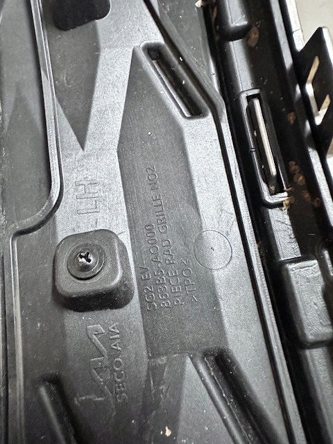 фото №14, Kia niro 2 ii ev 22 решітка радіатора решітка радіатора радіатора 863b5-ao000