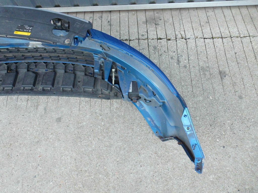 фото №15, Бампер передний решётка радиатора противотуманные фары skoda rapid 5ja niebieski lf5w оригинал