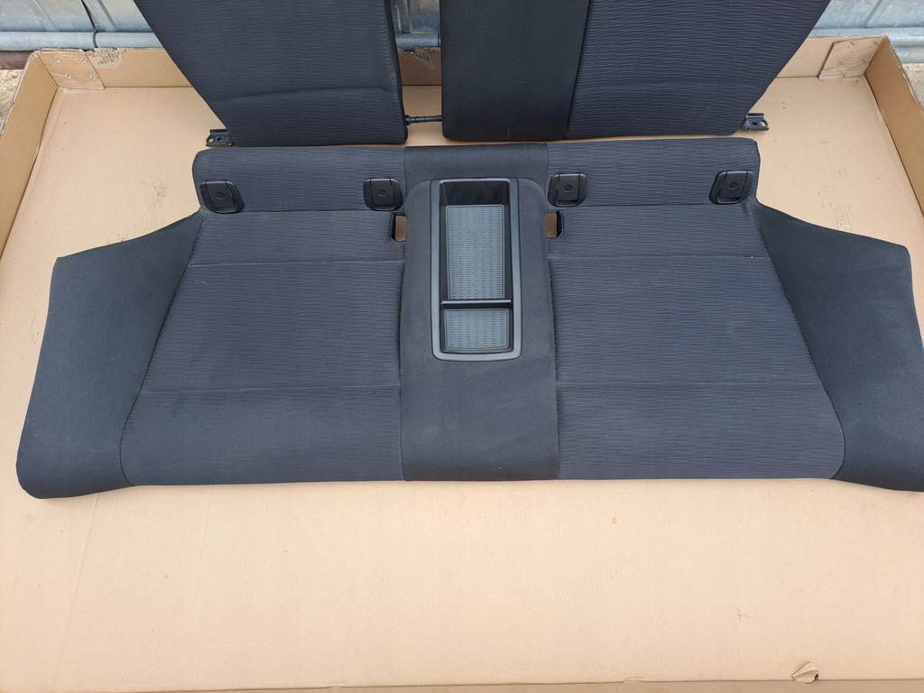 фото №9, Bmw 1 e87 3d сидіння сидіння підігрів заднє сидіння обшивки комплект super стан