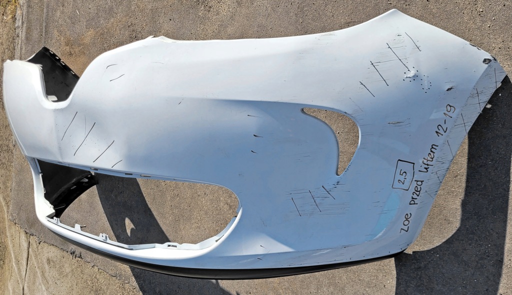 фото №4, Бампер перед передний renault zoe przed liftem 2012-19 / lift 2019-