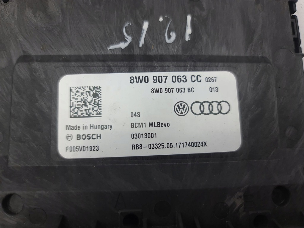 фото №8, Audi a4 s4 b9 2017 модулі комфорту