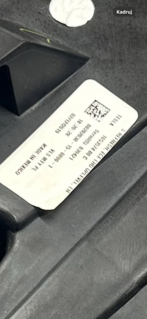 Tesla model s рестайлинг  16- фара левая full led st.bdb Цена