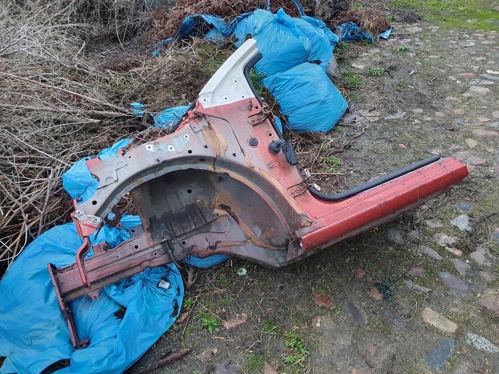 фото №1, Подкрылок блок двигателя порог левый opel adam