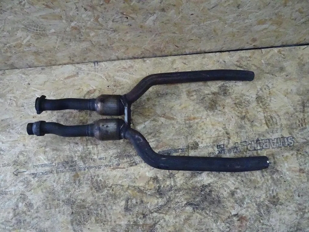 фото №2, Гаситель выхлоп средний mercedes slk r171 3.5