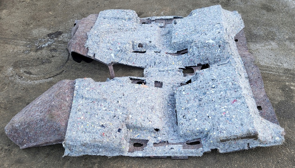 фото №12, Коврик пол обшивка обивка vw golf vii 7 5g czarna soul оригинальный номер europa