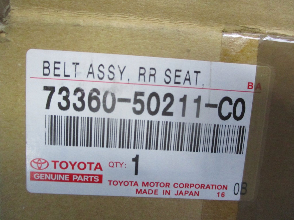 фото №4, Pas безпеки lexus ls460 73360-50211