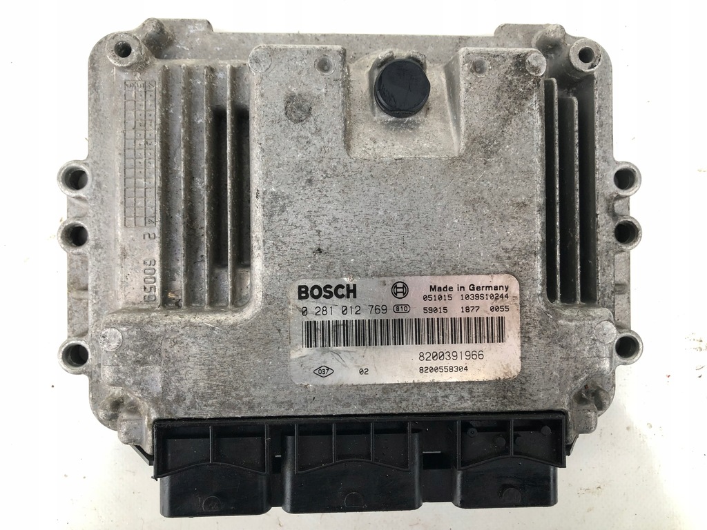 фото №1, Бортовой компьютер блок управления двигателя renault megane ii scenic ii 0281012769