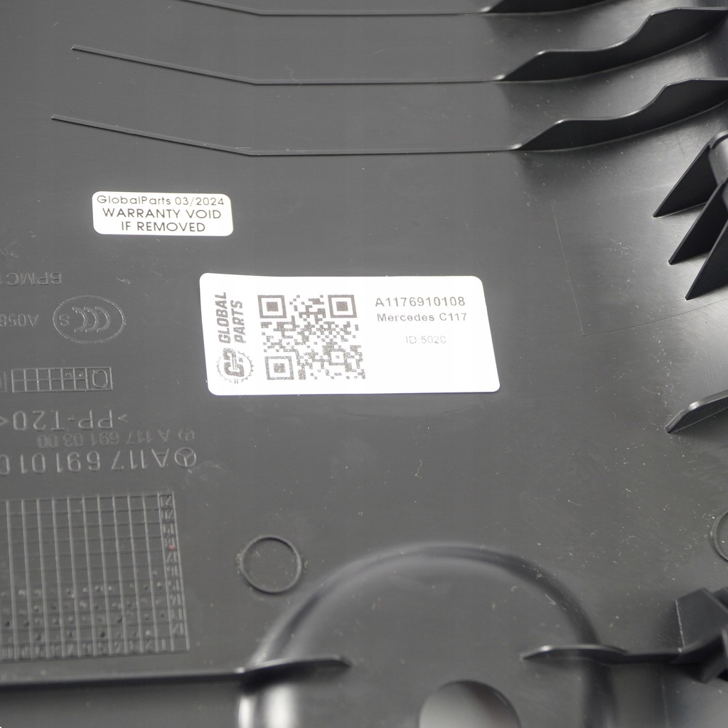 фото №9, Mercedes cla c117 защита корпус стойка b левая czarna a1176910108