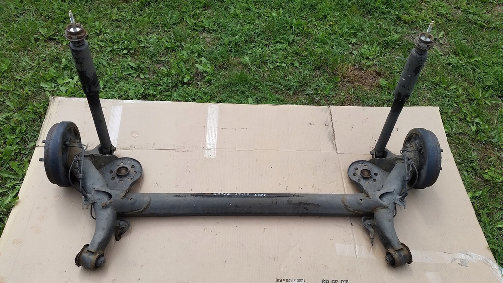 фото №1, Mitsubishi space star ii 14r підвіска балка задня