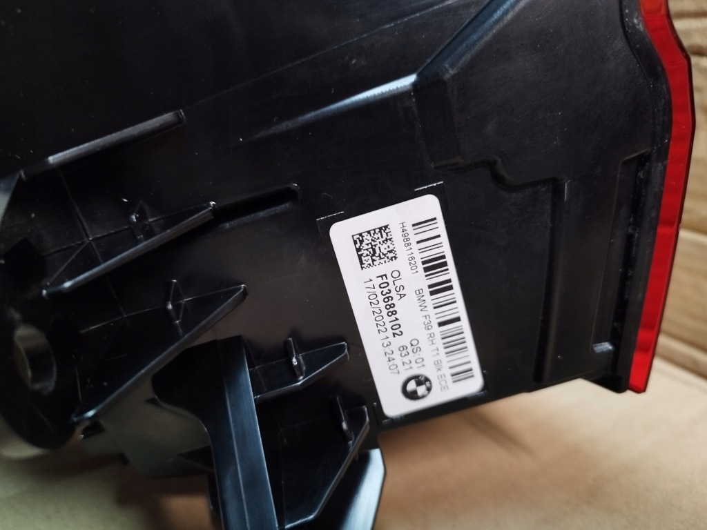 фото №6, Nowa лампа правий задня bmw x2 f39 black europa ideał