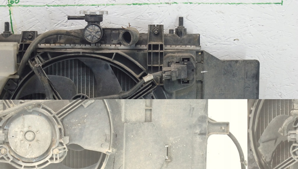 фото №11, Nissan note e11 радіатор wody вентилятор