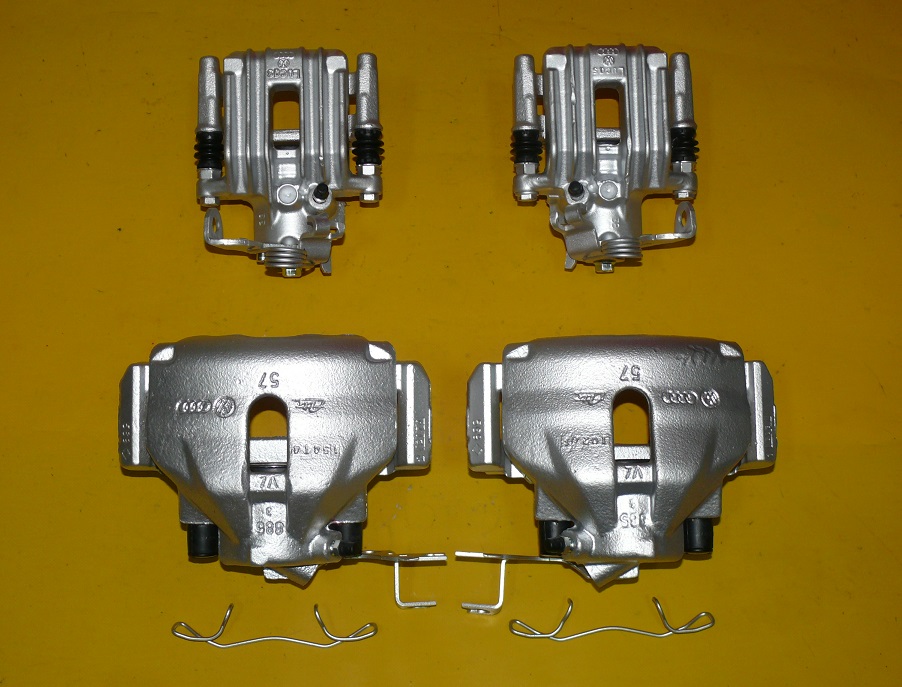 фото №9, Супорти скоба лівий правий перед задня audi a4 b6 288/25 255/12mm quattro 4x4