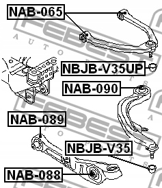 фото №3, Защита шкворень рычага перед do infiniti g 35