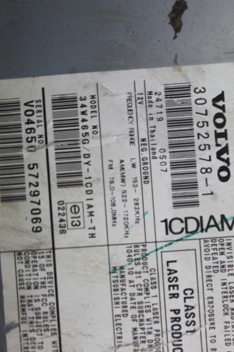 фото №4, Радио volvo s40 ii