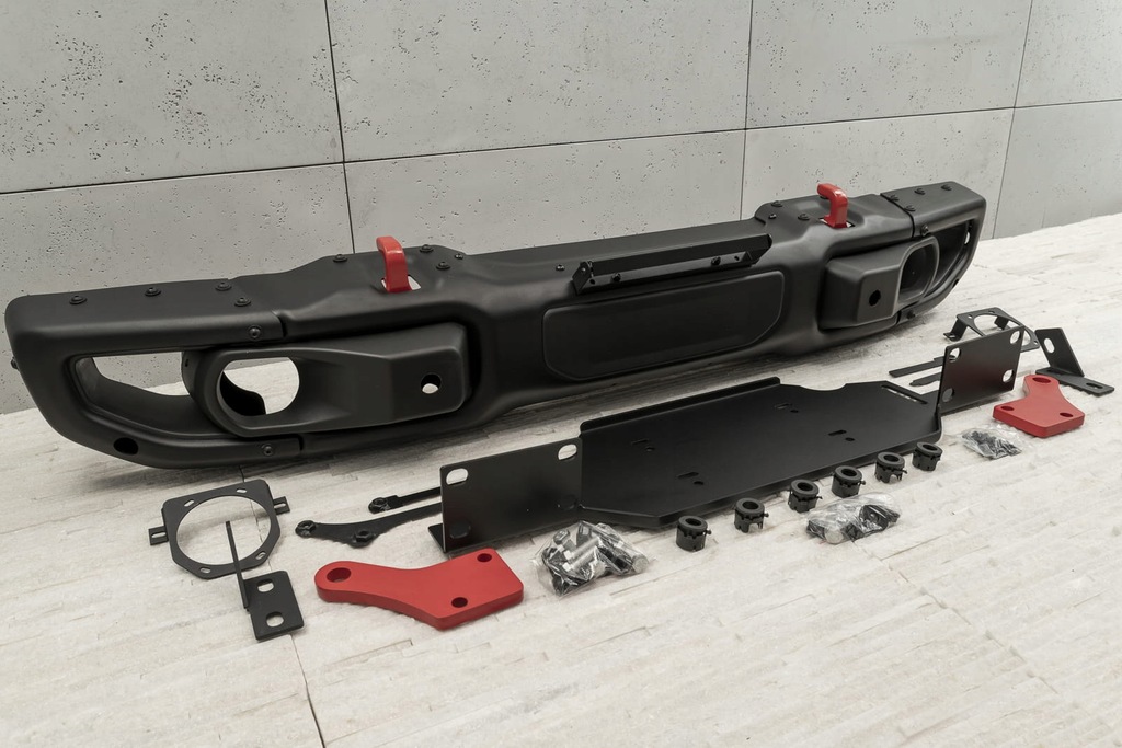 фото №7, Бампер перед сталь rubicon pdc jeep wrangler jl