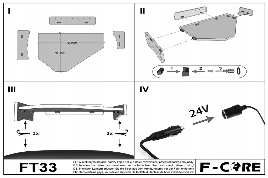 фото №7, Полка средняя volvo fm 4 2013- полка tir led pik