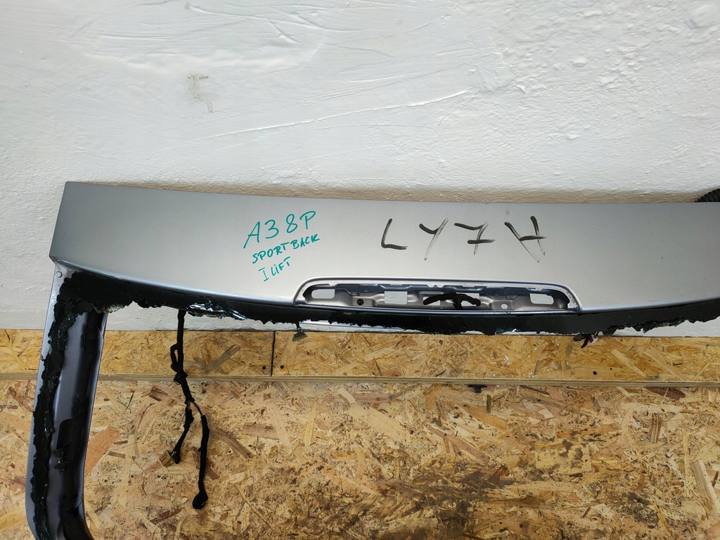 фото №4, Крышка багажника задняя audi a3 8p sportback ly7h