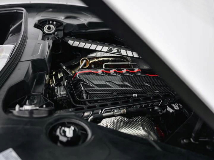 фото №14, C8 corvette stingray карбон двигатель cover eventuri