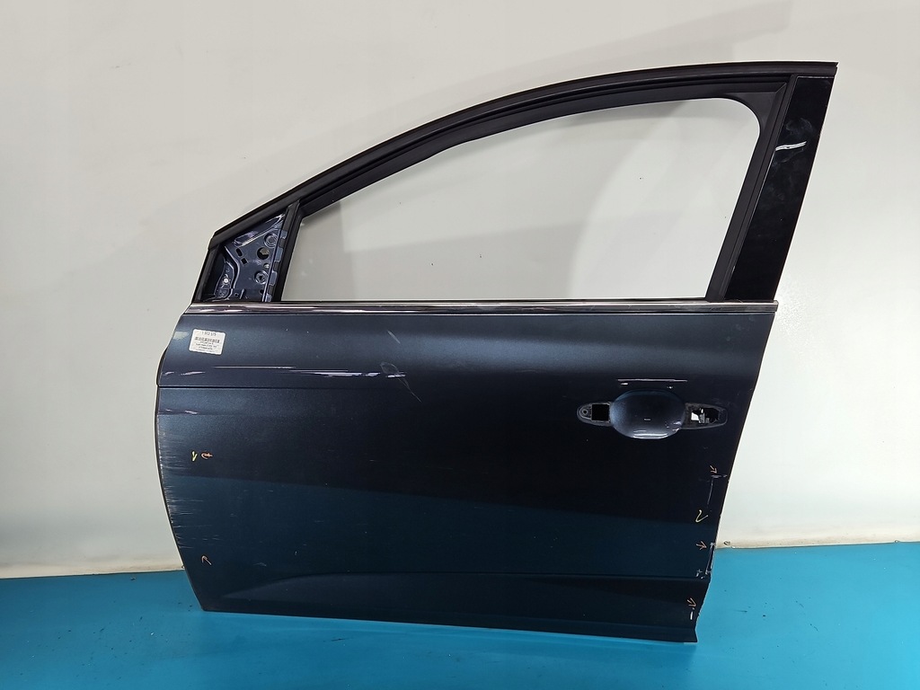 фото №1, Дверь перед левая водителя renault megane iv grafitowy tekpn